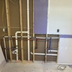 Copper PEX Ceiling Pipe Installation