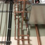 Whole Home Repiping Copper Pipe Wall Installation