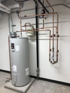 gas water heater installation