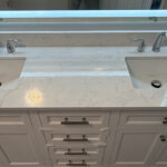 master bathroom installation